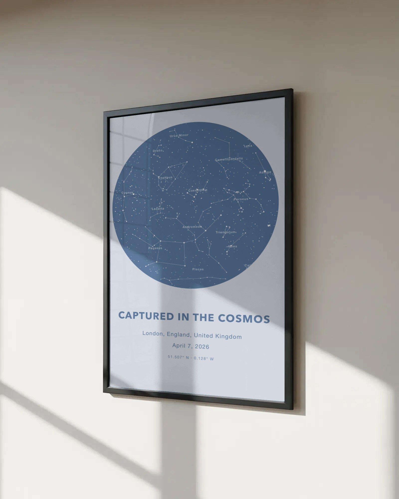 Metal Framed Starmap